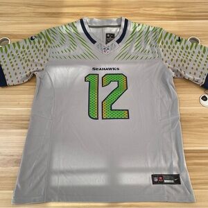 😜12th Fan Vapor Jersey Stitched😇